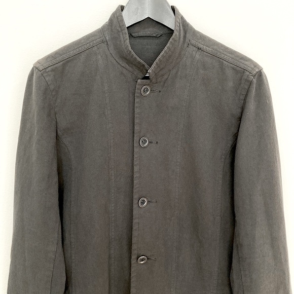 The Viridi-Anne AW15 Dye Treated Long coat - Picture 4 of 13